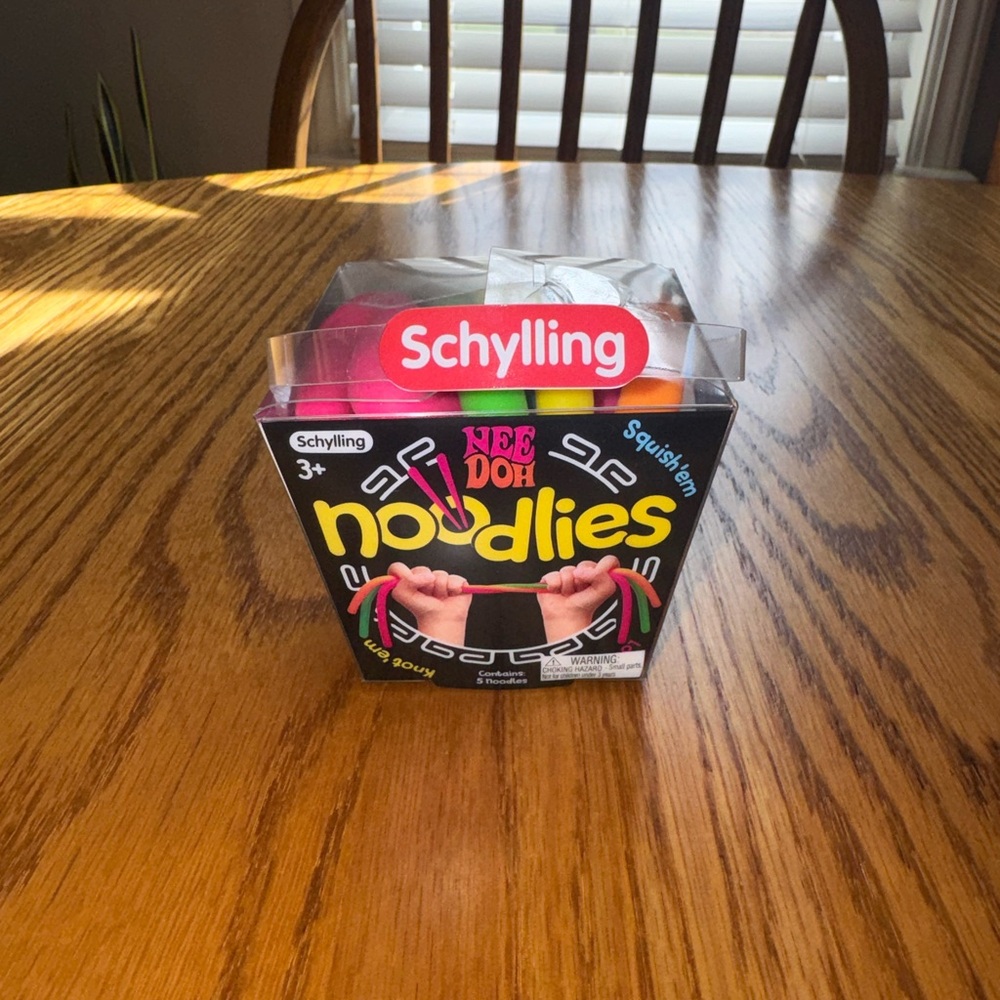 Official NeeDoh noodles by schylling - Neon Colors